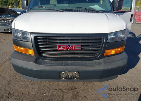 2019 GMC Savana 2500 Work Van z USA, uszkodzony, nr VIN 1GTW7AFG1K1325575